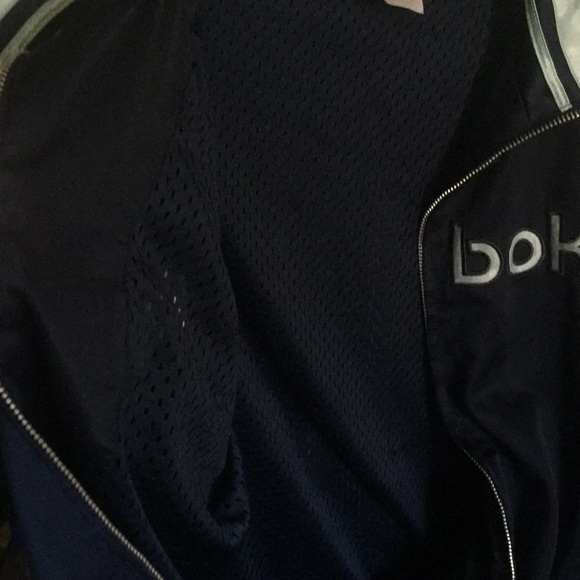 Reebok Navy Blue Zippered Jacket XL - Picture 4 of 8